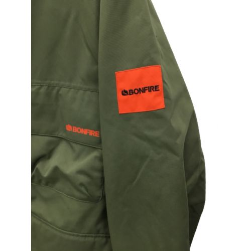 Bonfire Snowboarding (ボンファイア) スノーボードウェア(ジャケット) メンズ SIZE M カーキ BBFW220012 PITCH SHELL JACKET