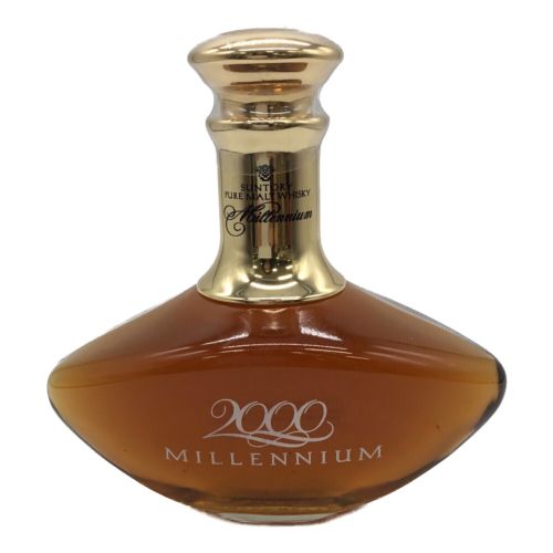 SUNTORY (サントリー) ウィスキー 沈殿有 700ml PURE MALT WHISKY 2000 Millenium 未開封 日本