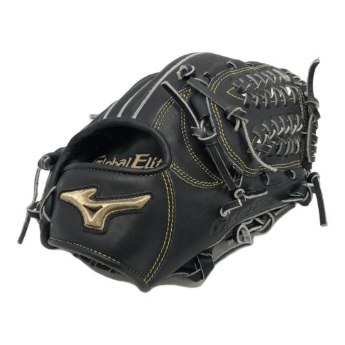 MIZUNO (ミズノ) グローブ 10号 ブラック ソフトケース付 Global Elite 内野用 1AJGH20333  09