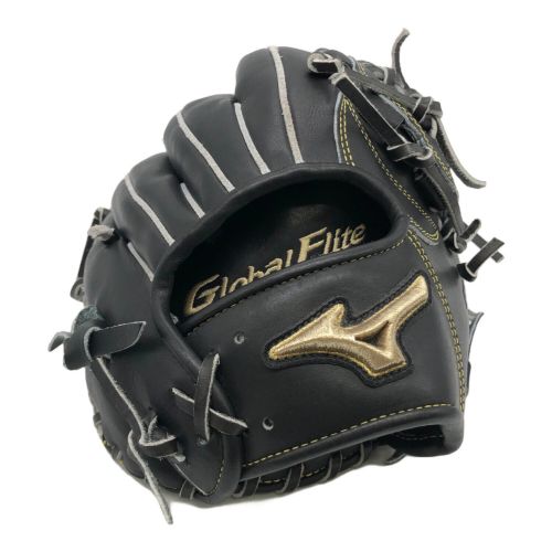 MIZUNO (ミズノ) グローブ 10号 ブラック ソフトケース付 Global Elite 内野用 1AJGH20333  09