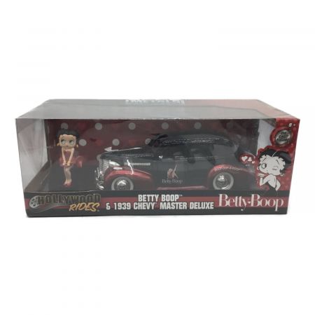 METALS DIE CAST (メタルダイキャスト) モデルカー 1:24 Hollywood Rides 1939 CHEVY MASTER DELUXE W/BETTY BOOP