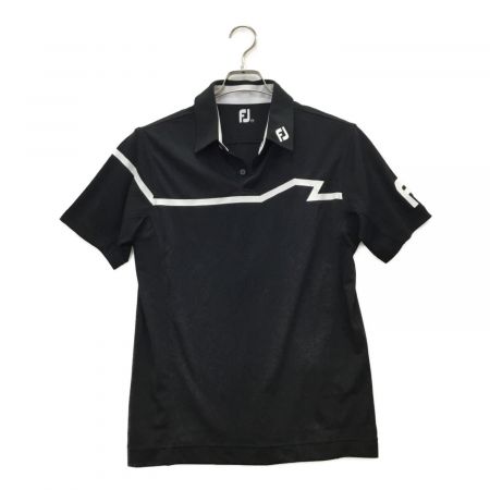 FOOT-JOY (フットジョイ) ゴルフシャツ メンズ SIZE M ブラック FJ-S23-S14