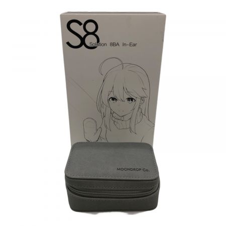 水月雨（moon drop) Bluetoothイヤホン S8 -