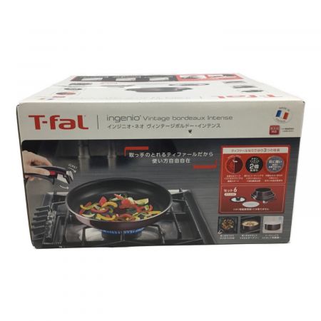 T-Fal (ティファール) 鍋 インジニオ・ネオ ヴィンテージボルドー・インテンス セット6 6Pセット