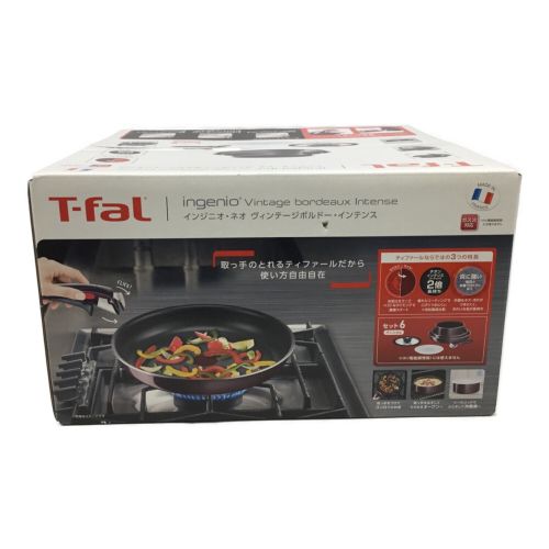 T-Fal (ティファール) 鍋 インジニオ・ネオ ヴィンテージボルドー