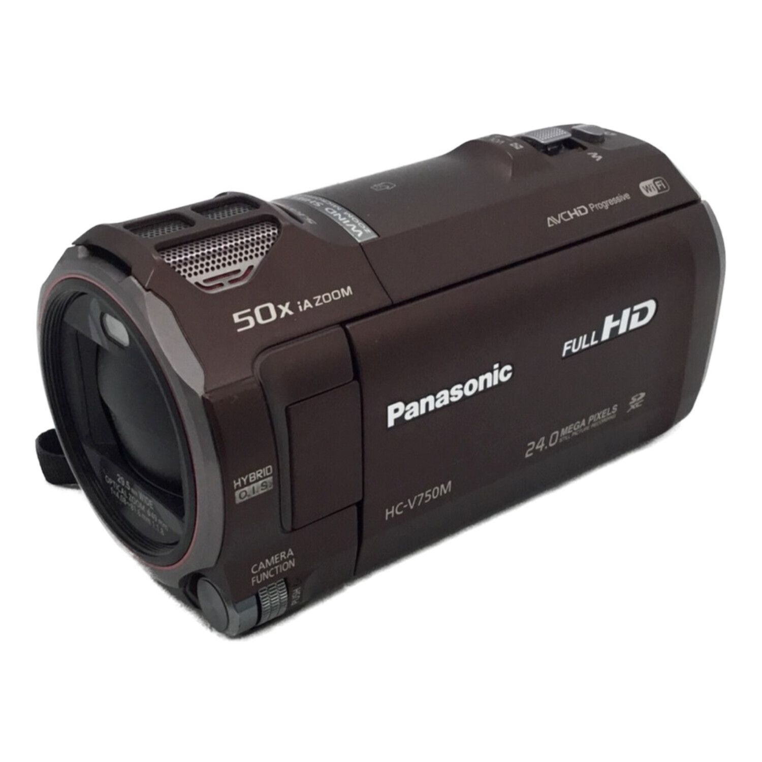 Panasonic (パナソニック) SDカードビデオカメラ 1276万画素 SDXC ...