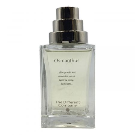 THE DIFFERENT 香水 オスマンチュス オードトワレ スプレイ 100ml 残量80%-99%