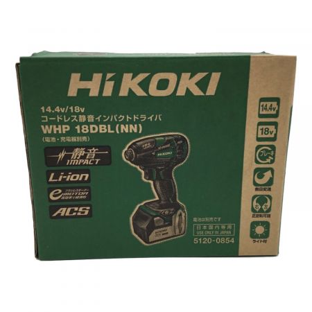 HIKOKI (ハイコーキ) インパクトドライバー WHP18DBL なし - 未使用品