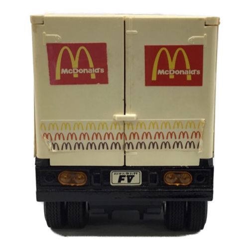 yonezawa (ヨネザワ) ミニカー キズ・ヤケあり マクドナルド トレーラーバン 012-01705 廃盤品