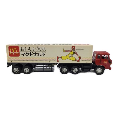 yonezawa (ヨネザワ) ミニカー キズ・ヤケあり マクドナルド トレーラーバン 012-01705 廃盤品