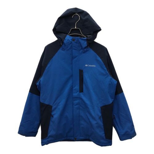 Columbia (コロンビア) スノーボードウェア(ジャケット) メンズ SIZE L ブルー×ネイビー WO4519 Snow Shifter