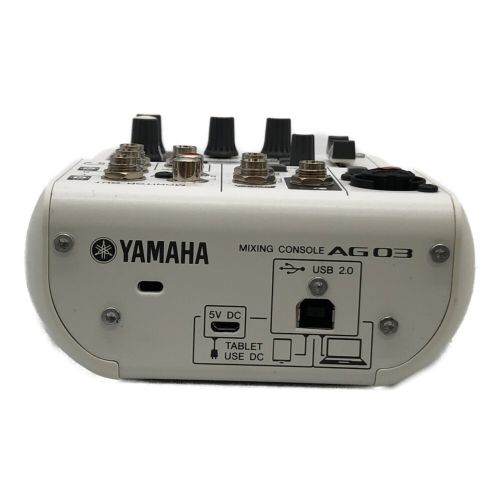 YAMAHA AG 03 ミキシングコンソール YAMAHA(ヤマハ) / AG03 AG03