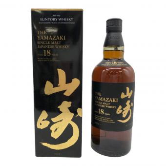 サントリー ウィスキー 700ml 山崎 18年 未開封