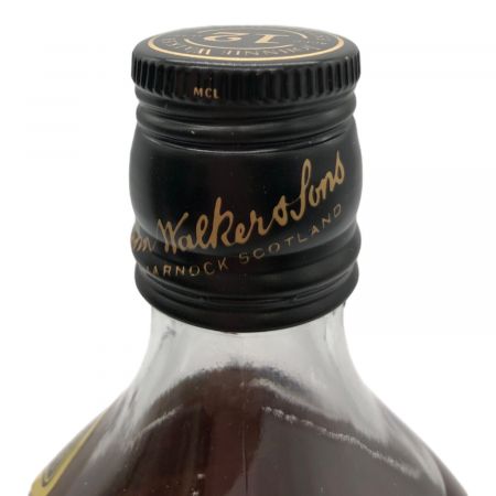 ウィスキー 750ml Johnnie Walker Black Label 未開封