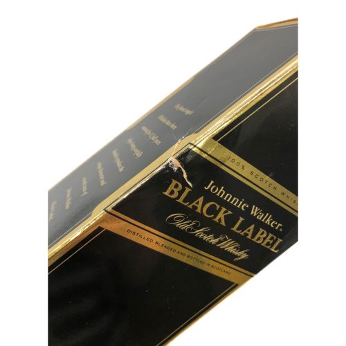 ウィスキー 750ml Johnnie Walker Black Label 未開封