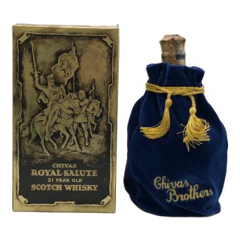CHIVAS REGAL (シーバスリーガル) スコッチウィスキー 700ml 箱付 ROYAL SALUTE 21年 旧ボトル 未開封 日本
