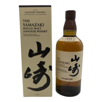 山崎 (ヤマザキ) ジャパニーズウィスキー 700ml シングルモルト 未開封