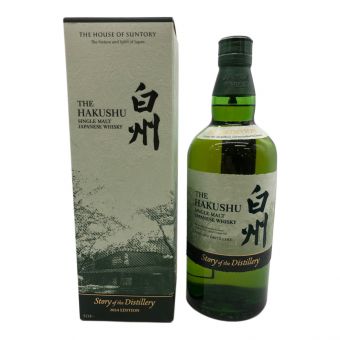 サントリー シングルモルトウイスキー 700ml 白州 Story of the Distillery 2024 EDITION 未開封