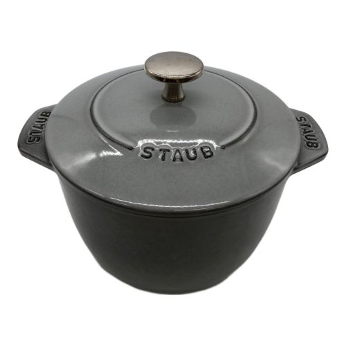 Staub (ストウブ) 鍋 グレー 16cm