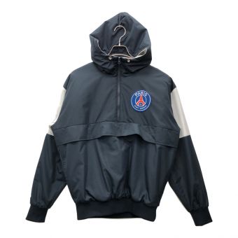 Paris Saint-Germain (パリ・サン ジェルマン) サッカーウェア(トップス) メンズ SIZE M ネイビー×ホワイト パデッドアノラック