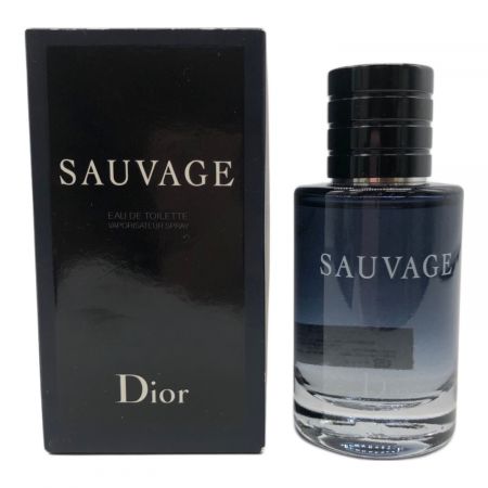 Dior Sauvage Parfum残量八割程度 Dior (ディオール) オードトワレ SAUVAGE 60ml 残量80%-99