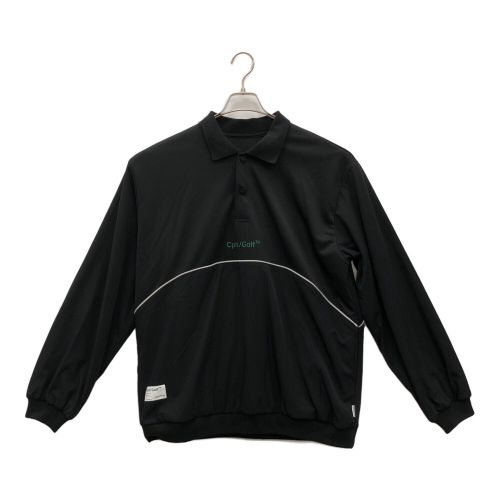 CAPTAINS HELM GOLF (キャプテンズヘルム ゴルフ) ポロジャケット メンズ SIZE XL ブラック Gentleman