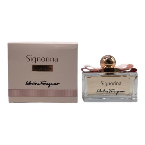 Salvatore Ferragamo (サルヴァトーレ フェラガモ) オードパルファム Signorina 100ml 未使用品