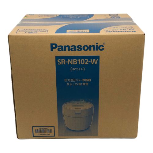 Panasonic (パナソニック) 炊飯器 SR-NB102 5合炊き 程度S(未使用品) 未使用品