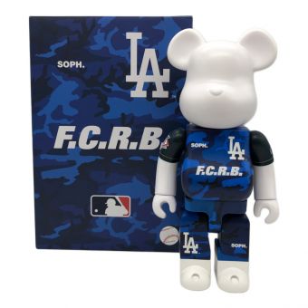 BE@RBRICK F.C.R.B. × MLB 100％ & 400％ フィギュア 100％ & 400％ (LOS ANGELES DODGERS)