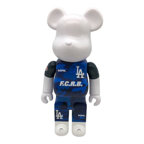 BE@RBRICK F.C.R.B. × MLB 100％ & 400％ フィギュア 100％ & 400％ (LOS ANGELES DODGERS)