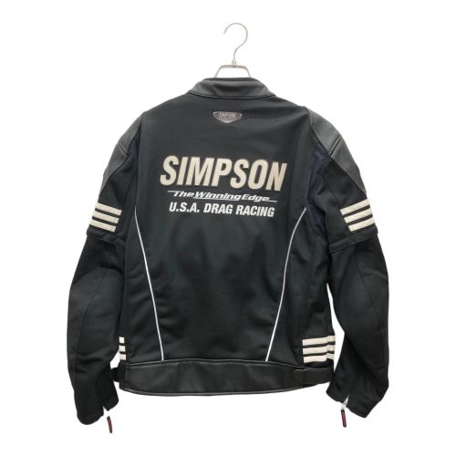 SIMPSON (シンプソン) ライダースジャケット メンズ SIZE LL ブラック 春秋物