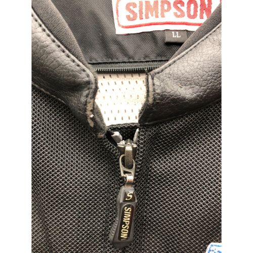 SIMPSON (シンプソン) ライダースジャケット メンズ SIZE LL ブラック 春秋物