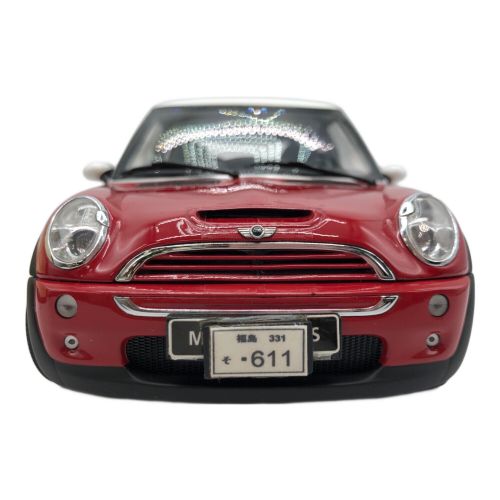 京商 (キョウショウ) モデルカー 1/18 BMW Mini Cooper S Red K08555R