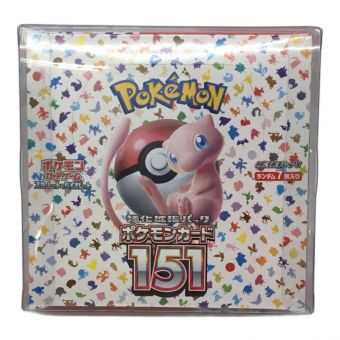 pokemon (ポケモン) ポケモンカード 未開封 強化拡張パックポケモンカード151