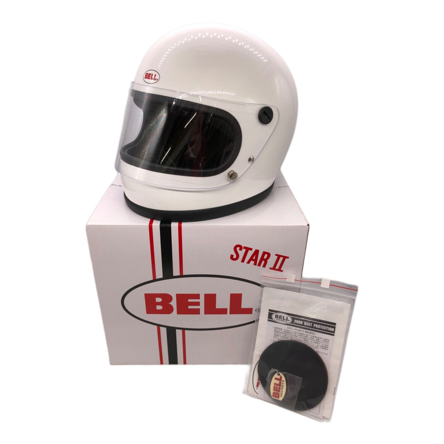 BELL (ベル) バイク用ヘルメット SIZE L STARⅡ ソリッドホワイト PSCマーク(バイク用ヘルメット)有｜トレファクONLINE