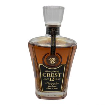 SUNTORY (サントリー) ウィスキー 700ml 箱付 CREST 12年 未開封 日本