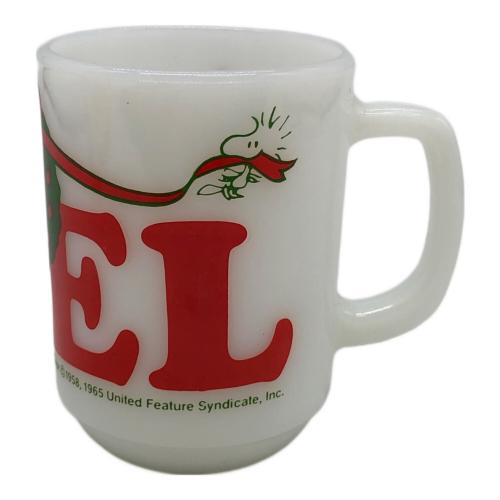 Fire King (ファイヤーキング) SNOOPY ノエル マグカップ 1960年代中期～70年代中後期