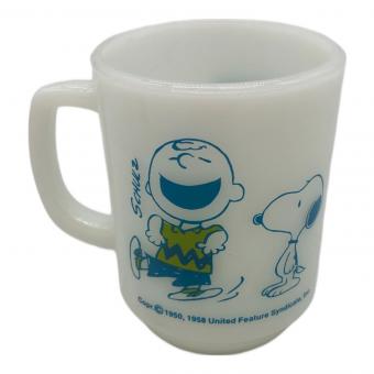 Fire King (ファイヤーキング) マグカップ チャーリーブラウン 1960年代中期～70年代中後期