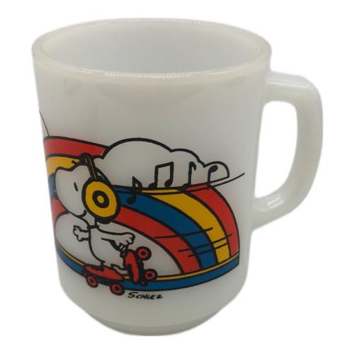 Fire King (ファイヤーキング) マグカップ SNOOPY ローラースケート 1970年代中後期～1986年
