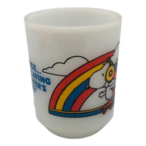 Fire King (ファイヤーキング) マグカップ SNOOPY ローラースケート 1970年代中後期～1986年