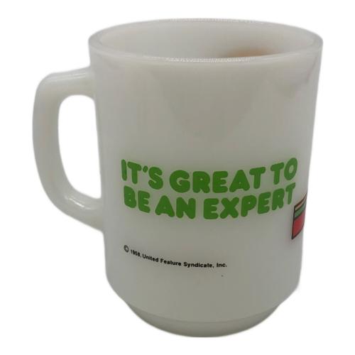 Fire King (ファイヤーキング) マグカップ SNOOPY スケボ 1970年代中後期～1986年