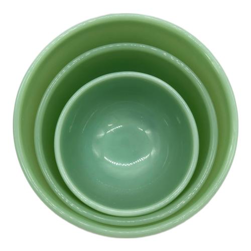 Fire King (ファイヤーキング) ボウル ジェダイビーデッドエッジボウル3Pセット 1940～50年代