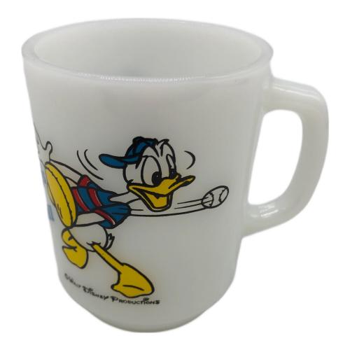 Fire King (ファイヤーキング) マグカップ ミッキーズベースボール 1970年代中後期1986年