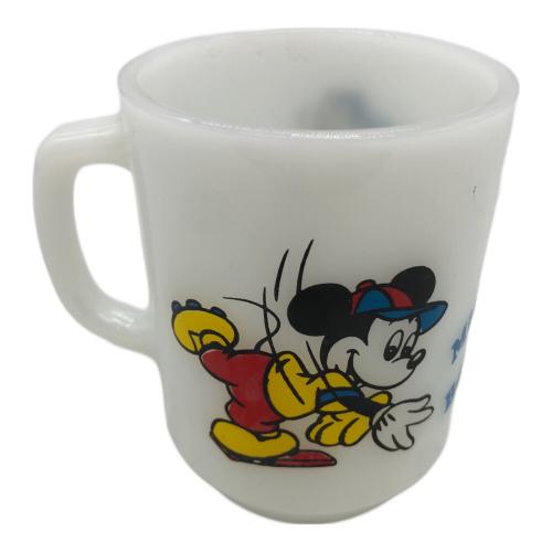 Fire King (ファイヤーキング) マグカップ ミッキーズベースボール 1970年代中後期1986年