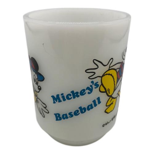 Fire King (ファイヤーキング) マグカップ ミッキーズベースボール 1970年代中後期1986年