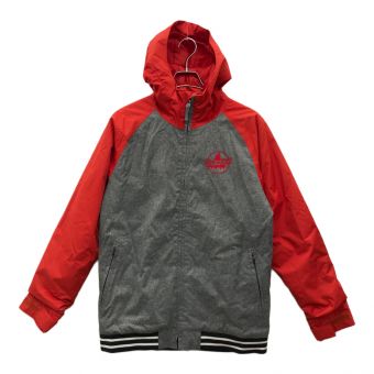 BURTON (バートン) スノーボードウェア(ジャケット) SIZE L レッド×グレー