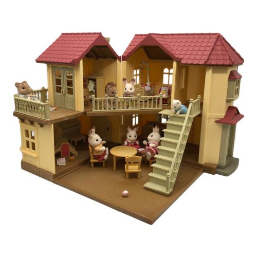 EPOCH (エポック) シルバニアファミリー 現状販売 City House with Lights Gife Set -あかりの灯る大きなお家おすすめセット- 「シルバニアファミリー」