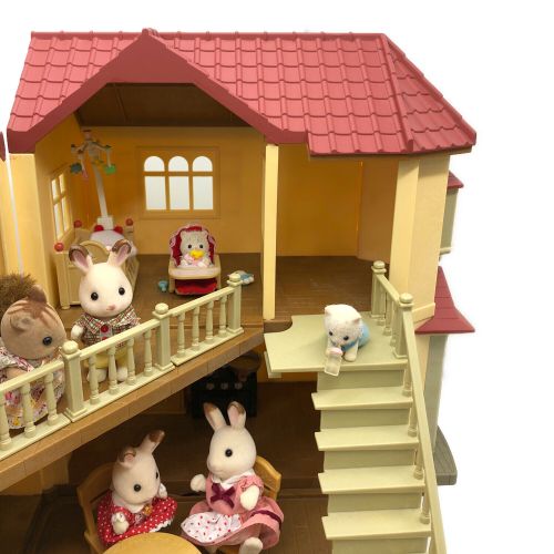 EPOCH (エポック) シルバニアファミリー 現状販売 City House with Lights Gife Set -あかりの灯る大きなお家おすすめセット- 「シルバニアファミリー」