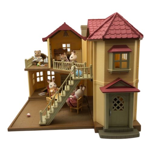 EPOCH (エポック) シルバニアファミリー 現状販売 City House with Lights Gife Set -あかりの灯る大きなお家おすすめセット- 「シルバニアファミリー」