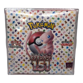 ポケモンカード 未開封BOX 強化拡張パック スカーレット＆バイオレット 151